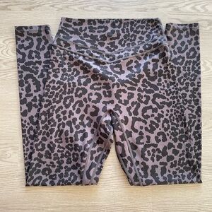 Vitality Leopard Print Leggings Pulse® Pant - King Cheetah Midnight Size M